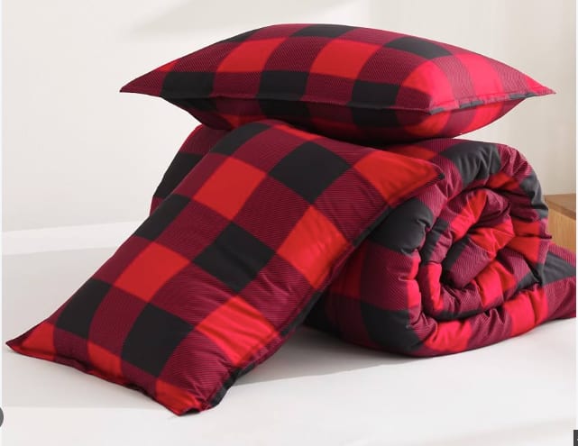 Red Buffalo Check Comforter Set